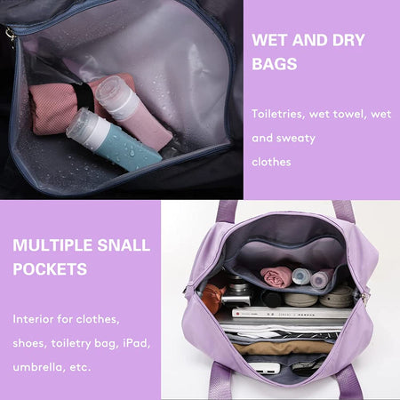 Large Capacity Folding Travel Bag (Waterproof)