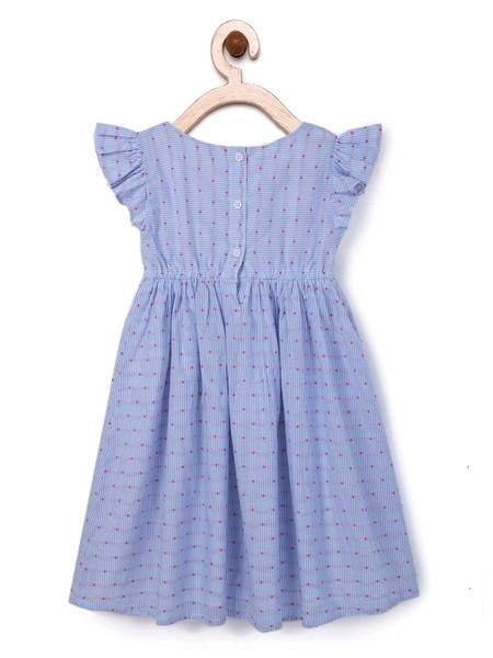 Girls Cotton Printed Frock