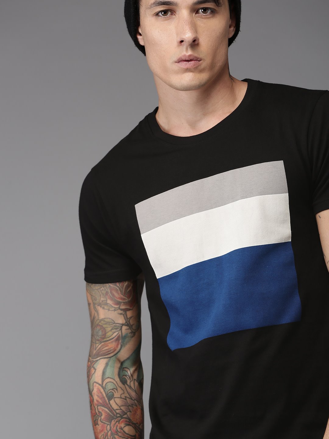 Stylish 100% Cotton Printed T-Shirt