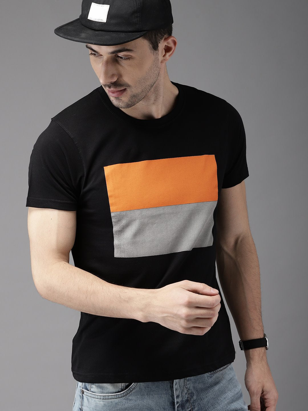 Stylish 100% Cotton Printed T-Shirt