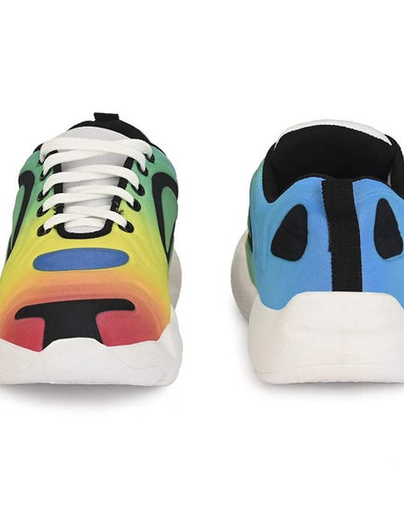 StyleRoad Stylish and Trendy Multicoloured Synthetic Casual Sneakers for Men's