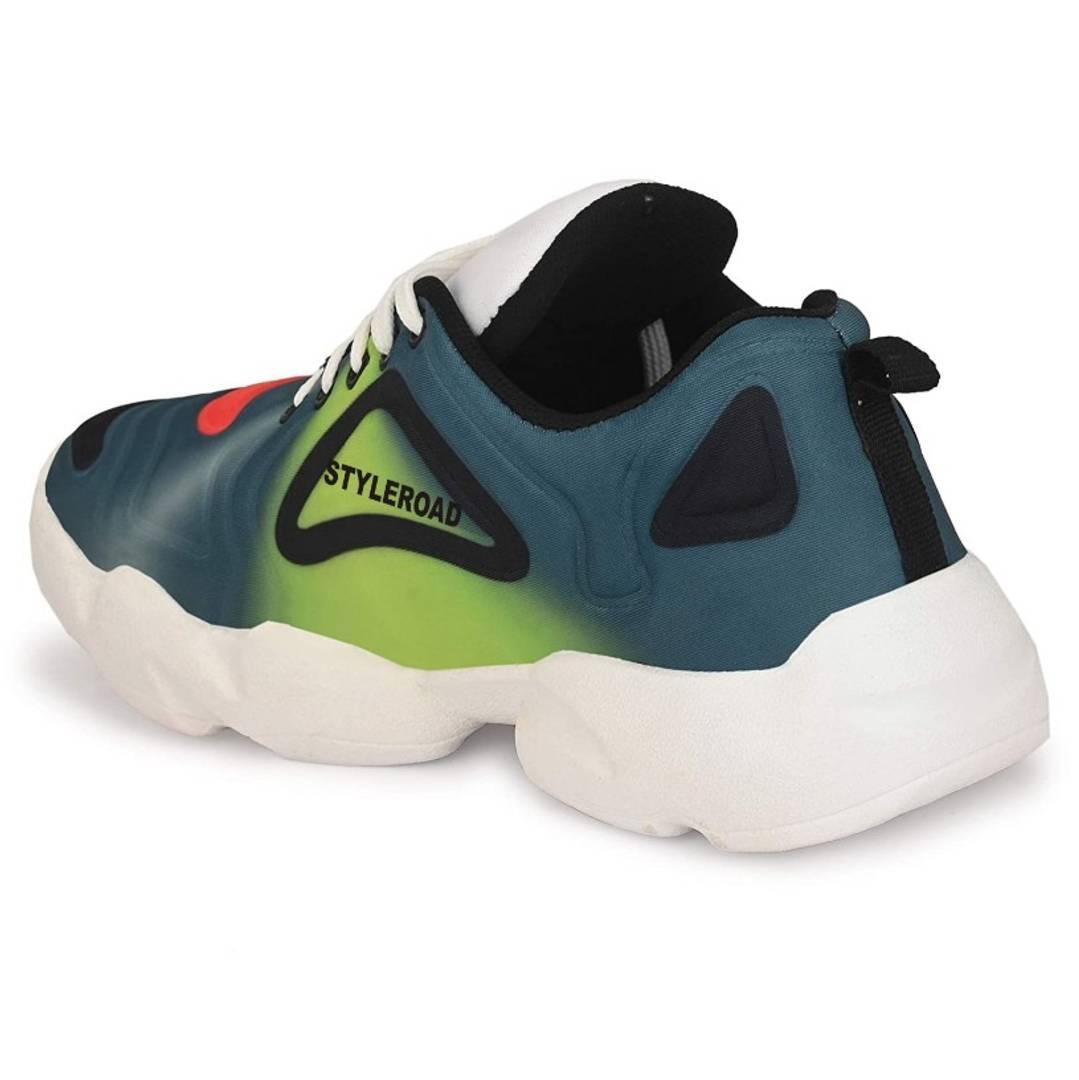 StyleRoad Stylish and Trendy Multicoloured Synthetic Casual Sneakers for Men's
