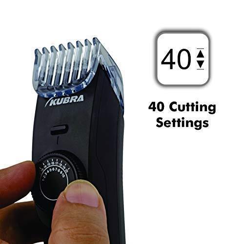 Kubra Hair and Beard Trimmer with USB Charging (1 Year Warranty)