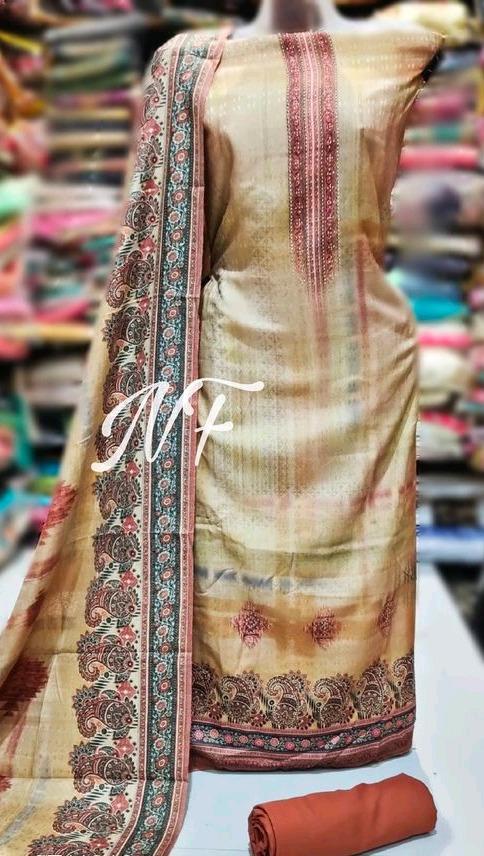 Pashmina Woolen Designer Suit