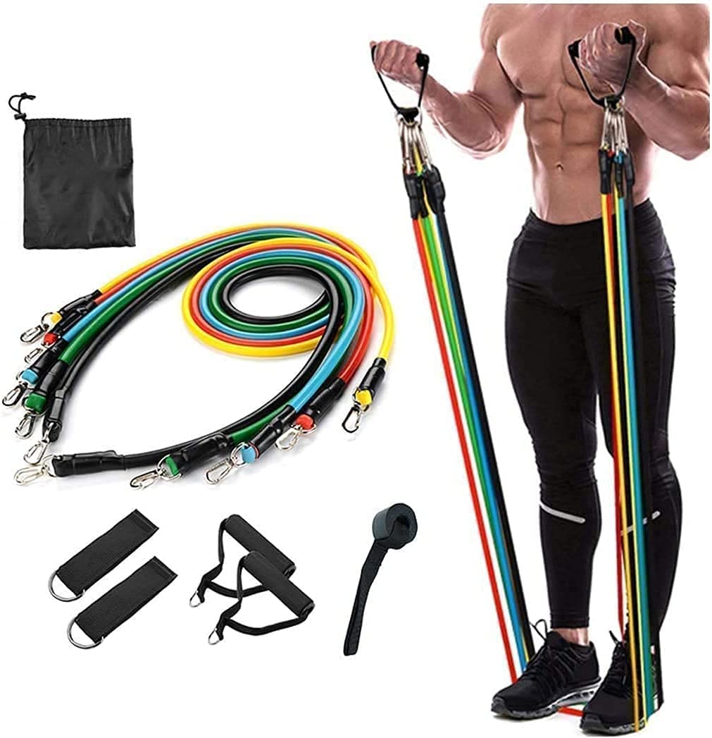 Resistance exercise workout bands set for mens & women's