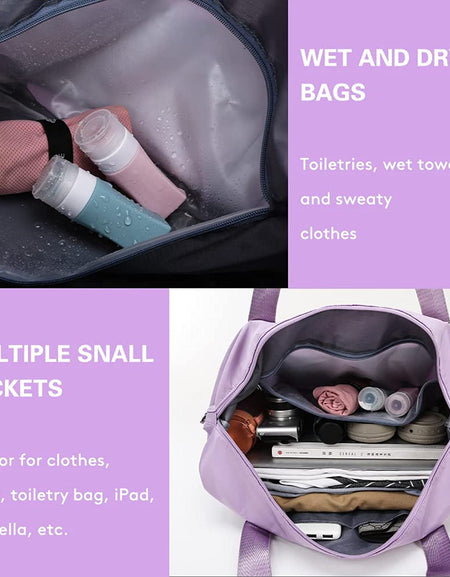 Large Capacity Folding Travel Bag (Waterproof)