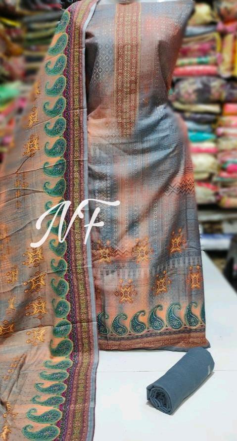 Pashmina Woolen Designer Suit