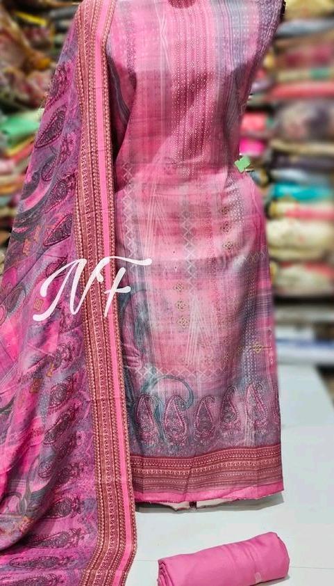 Pashmina Woolen Designer Suit