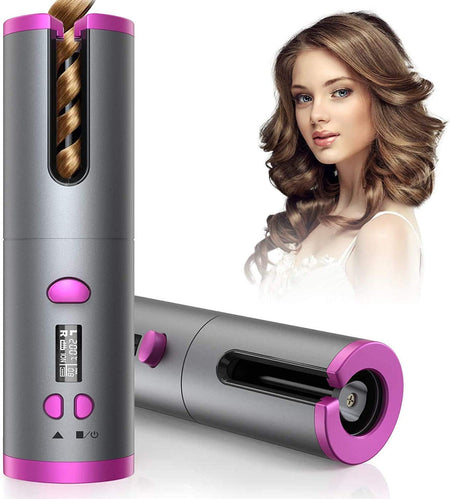 USB Rechargeable Automatic Wireless Electric Hair Curler
