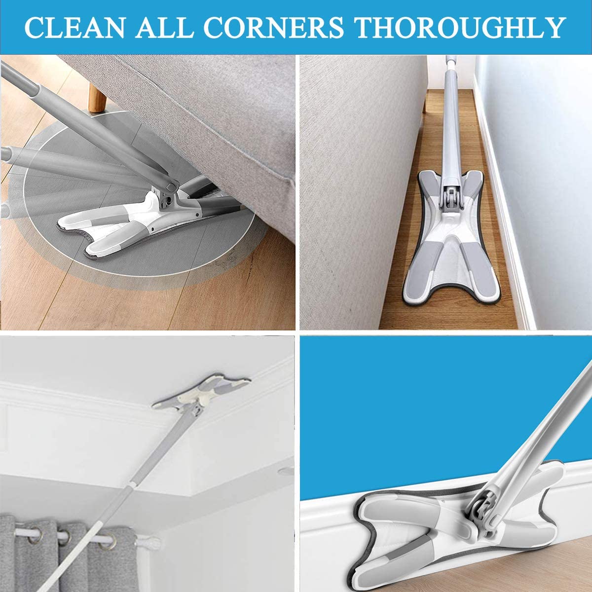 Floor X 360° Rotating Squeeze Mop