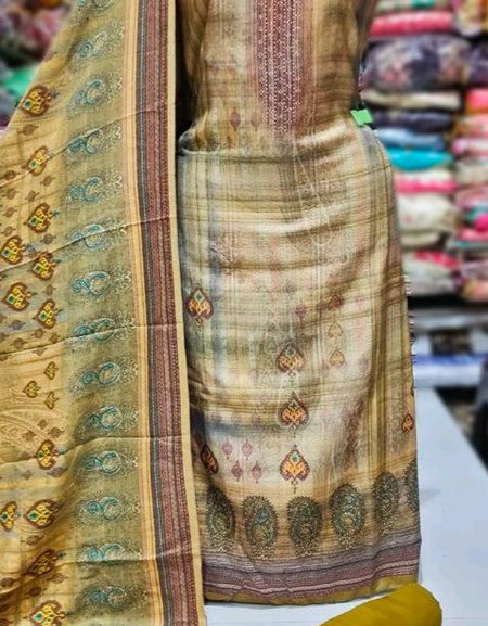 Pashmina Woolen Designer Suit