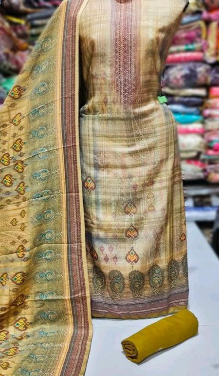 Pashmina Woolen Designer Suit