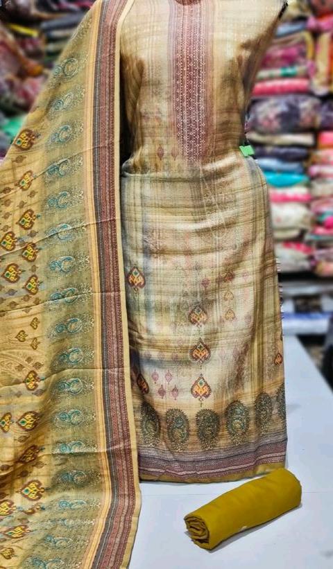 Pashmina Woolen Designer Suit