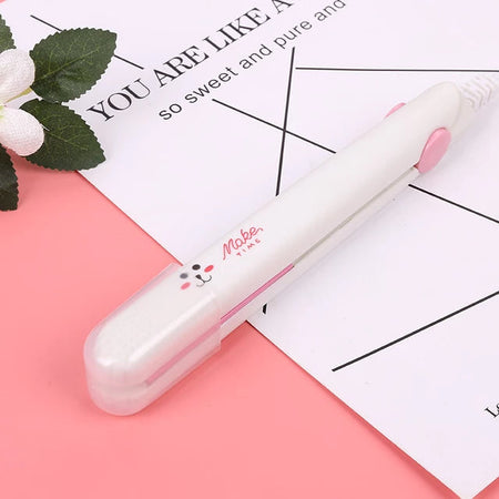 Portable Mini Hair Straightener Curling Hair Clipper with Box (Buy 1 Get 1 Free Offer)