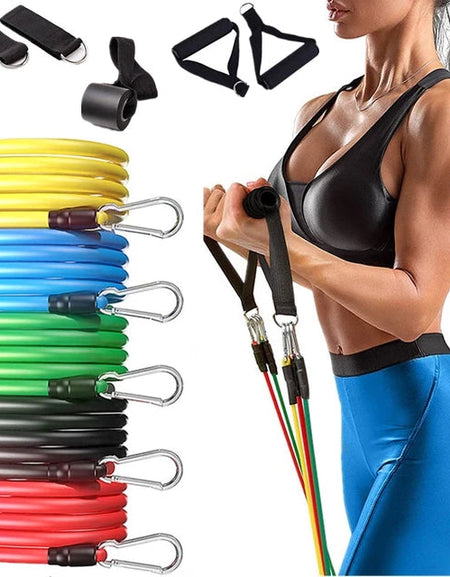 Resistance exercise workout bands set for mens & women's