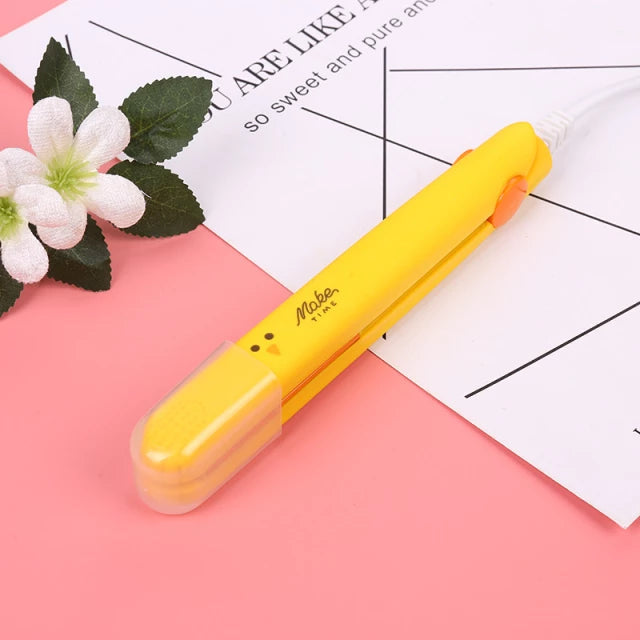 Portable Mini Hair Straightener Curling Hair Clipper with Box (Buy 1 Get 1 Free Offer)