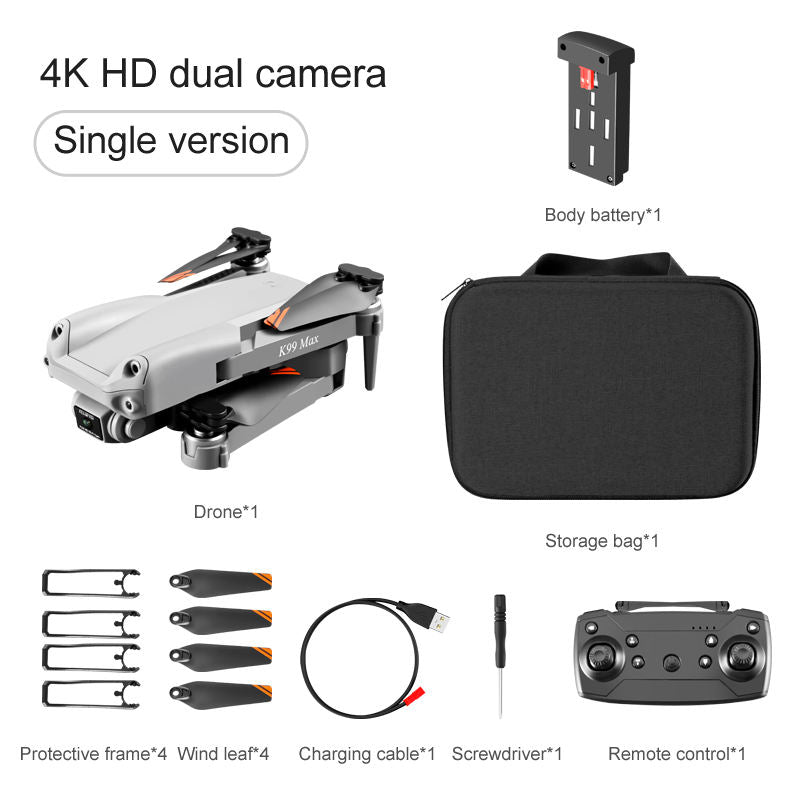 K99 Max 4K HD Camera Quadcopter Toy Drone - Safe and Easy to Fly for All Levels