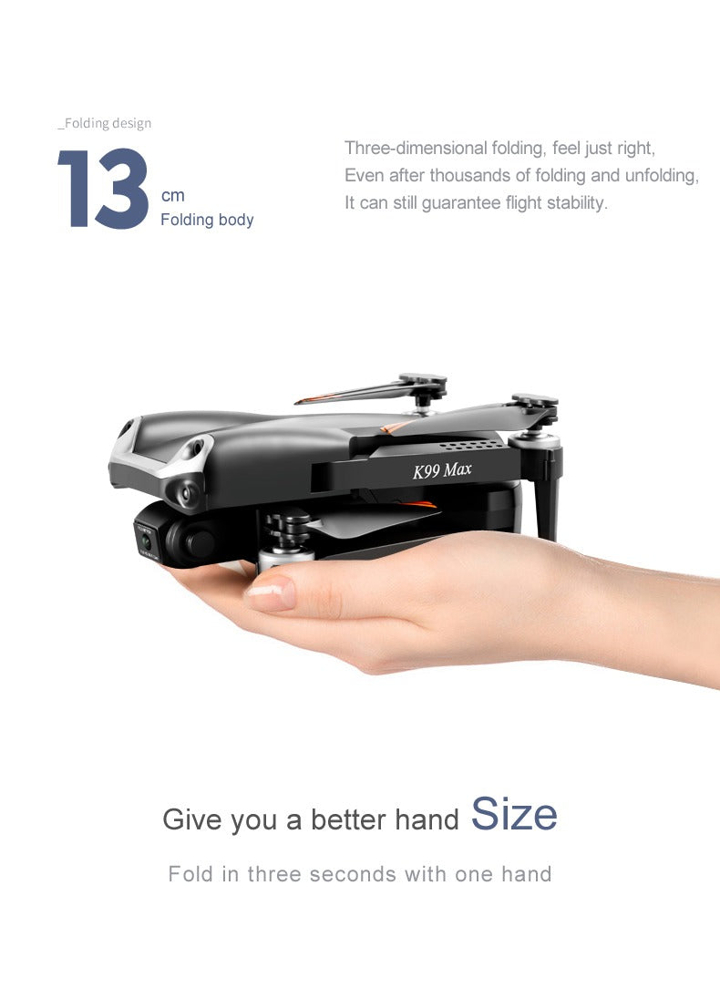 K99 Max 4K HD Camera Quadcopter Toy Drone - Safe and Easy to Fly for All Levels