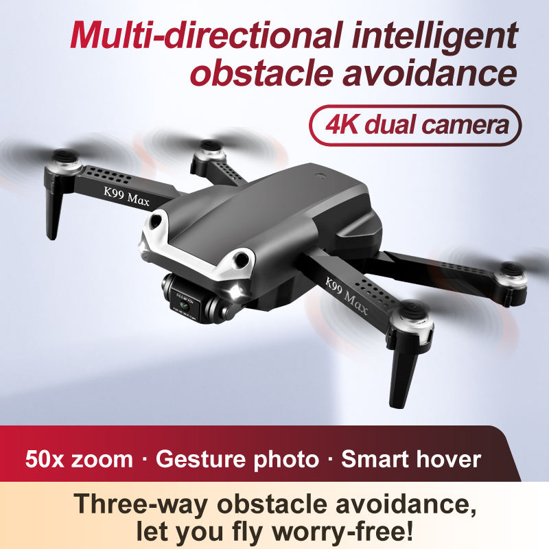 K99 Max 4K HD Camera Quadcopter Toy Drone - Safe and Easy to Fly for All Levels