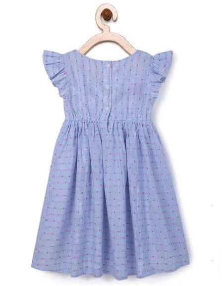 Girls Cotton Printed Frock