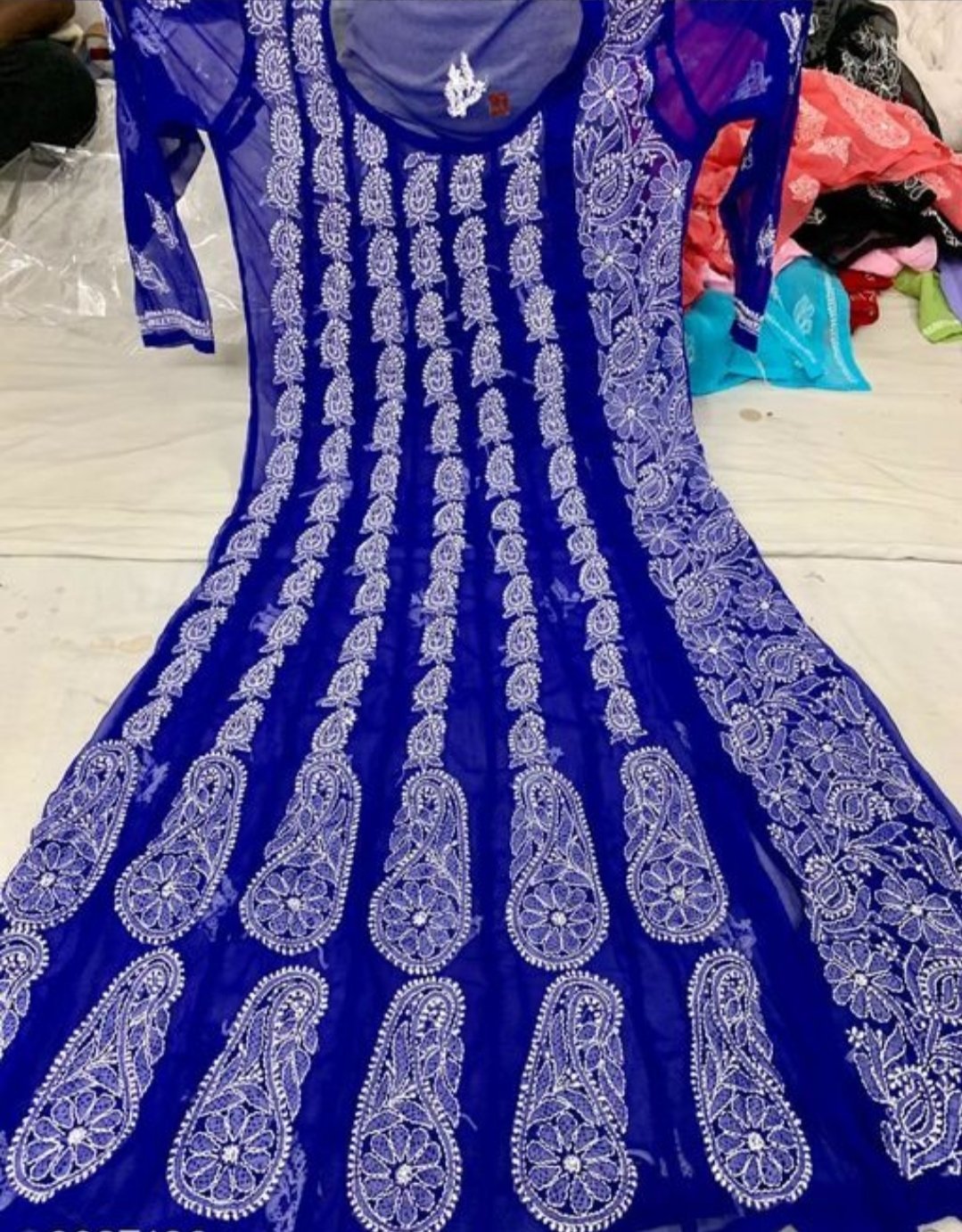 Hand Embroidered Pure Lucknowi Chikankari Kurti