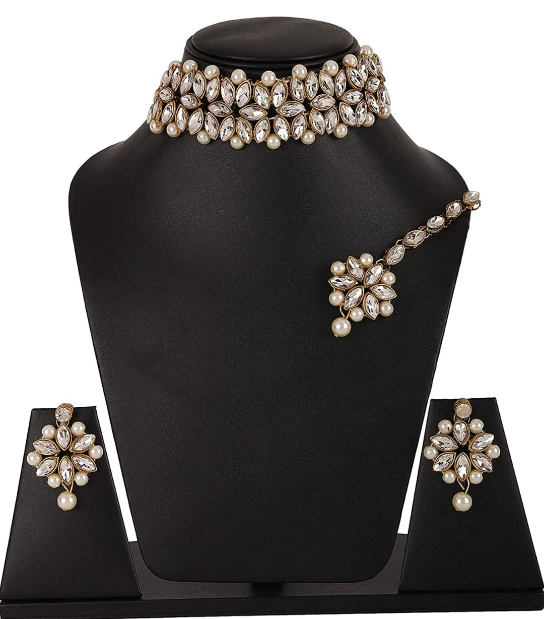 Designer Kundan Choker Necklace Set