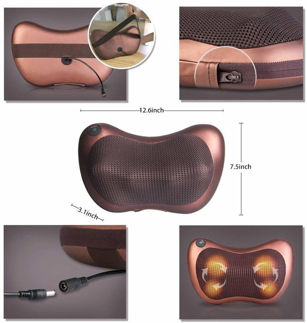 Neck Cushion Full Body Massager Machine (Swiss Technology)