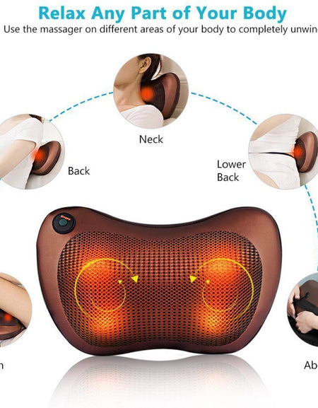 Neck Cushion Full Body Massager Machine (Swiss Technology)